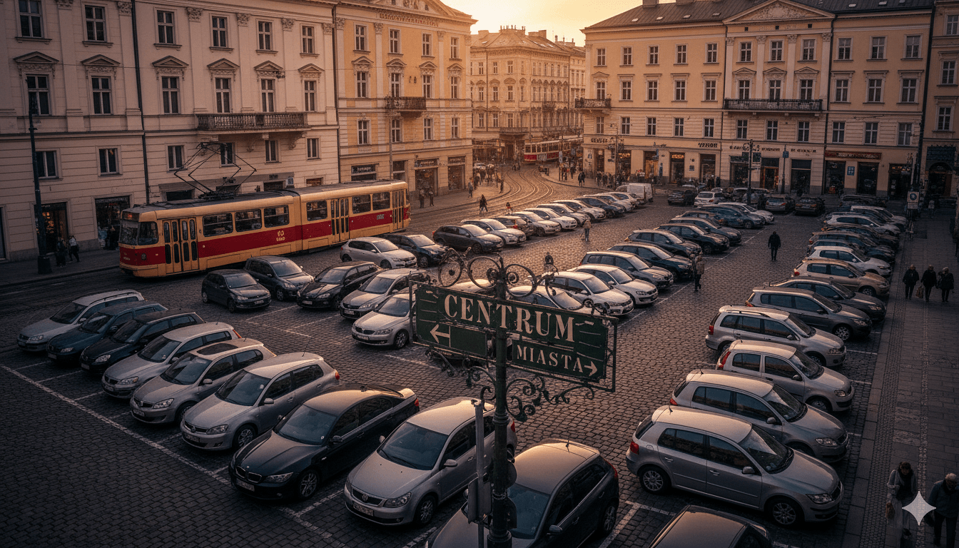 Zaparkuj bez stresu: TiPark to inteligentna aplikacja, której potrzebujesz w centrum miasta
